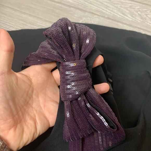 J. Crew drapey tank w sequin bow shoulder detail - Picture 4 of 8